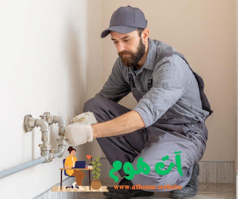 تنظيف مواسير المياه