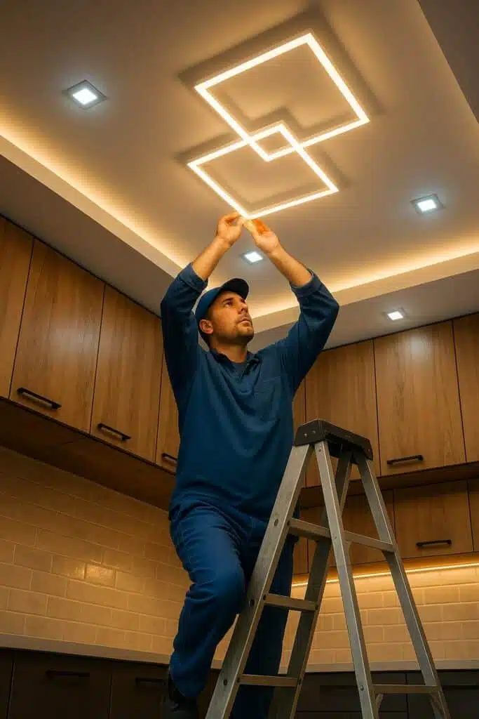 Decorative-lighting-in-my-cit تشطيب كهرباء شقتك الجديدة في مدينتي: خطة متكاملة من التأسيس حتى التشغيل النهائي